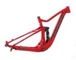 Full Suspension Twitter Carbon MTB Frame Inner Cables UV laser colorful decals