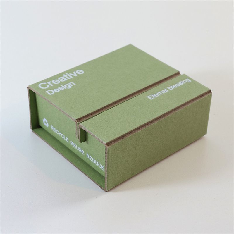 Valentine Cosmetic Carton Handcraft Custom Printing Foldable Cardboard Jewelry Jewellery Folding Paper Wedding Party Festival Small Gift Packing Box