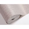 Buy cheap Solid Pattern Washable Vinyl Wallpaper for Living Room / Study room , Embossed Surface from wholesalers