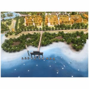 Coastal Landscape Architectural Models 1:100 Architecture Model Accurate