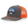 Buy cheap Two Tone 6 Panel Trucker Hats Plain Vintage Embroidered Printed Logo from wholesalers