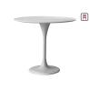 Buy cheap Glass FRP / Marble Restaurant Dining Table Luxury Round Shape Tulip Table Base from wholesalers