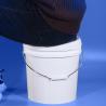 Buy cheap Customized Logo Printing Plastic Pail for Pigments Agricultural Chemicals Ink Oil from wholesalers