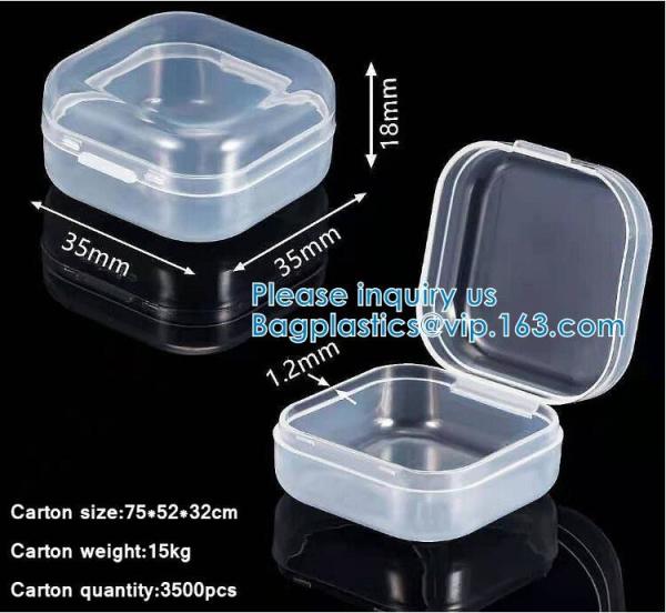 Buy cheap Plastic Beads Storage Containers Box, Storage Of Small Items Crafts, Hinged Lid, Jewelry, Hardware from wholesalers