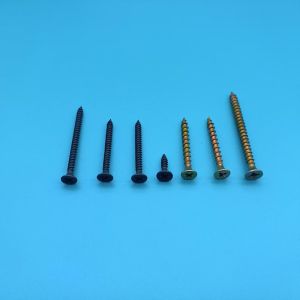Buy cheap Bugle Head Wood Screw Black Phosphating for Furniture Construction from wholesalers