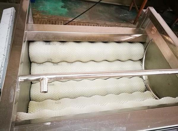 Buy cheap stainless steel material yam/sweet potato/ginger/onion peeling and washing machine for sale from wholesalers