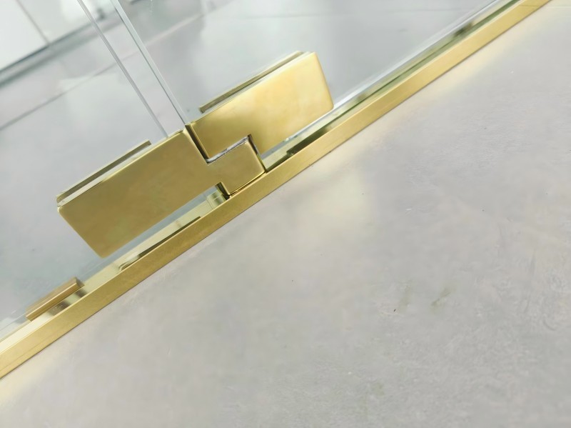 Casting Glass Shower Door Hardware Inside And Outside Easy Installation