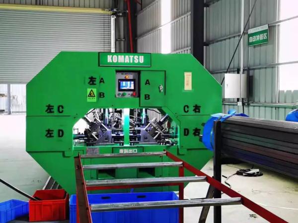 Blue Railings Guardrail Processing Machinery 5mm Steel Railings And Guardrail