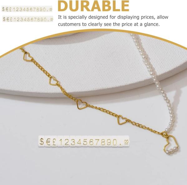 Buy cheap Metal Tag Assembly Blocks for Dollar Numeral Cubes Rings Stick Combined Number Digit Sign Jewelry Display Racks from wholesalers