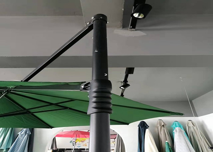 2.7m Waterproof Outdoor Hanging Roman Umbrella Simple Open