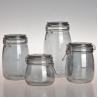 Buy cheap 95ml 85ml Transparent Glass Jars Candy Food Storage Thickened Bottom 24pcs/ Ctn from wholesalers