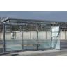 Buy cheap Galvanized Steel Pipes Temporary Bus Shelter , Diverse Popular Waiting Shed Design from wholesalers