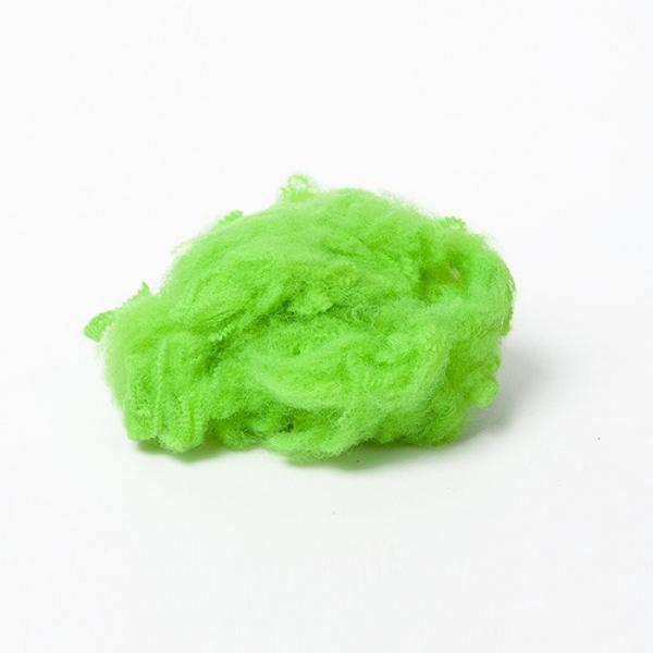Buy cheap Dope Dyed Green 12dtex Recycled Polyester Staple Fiber For Nonwoven Carpet Felt from wholesalers