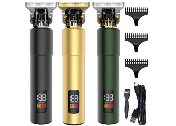 Buy cheap 8W Electric Hair Trimmer , 600MAH Men Professional Hair Clippers LCD display from wholesalers