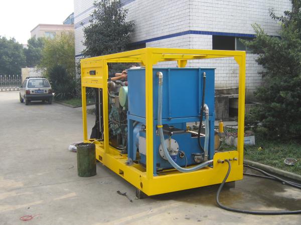 Buy cheap 630Bar Industrial Water Jet Cleaning Machine Diesel Engine Powered from wholesalers