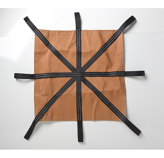 Anti Slip PVC Vinyl Tarp 6X6m PVC Snow Removal Tarpaulin Matte 18oz Tarp