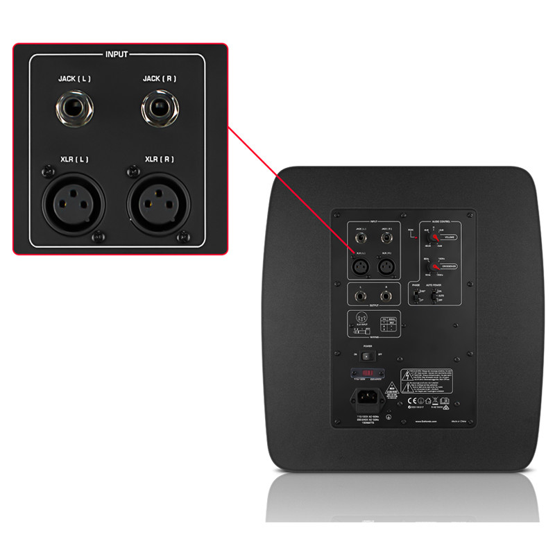 10 Inch Powered Active Subwoofer Speaker Super Bass Speakers For Home Theater System