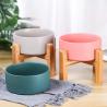 Buy cheap Wood Stand No Spill Pet Food Water Feeder Cats Small Dogs from wholesalers