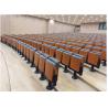 Buy cheap Fabric Padded Retractable Bleacher Seating Primy Upholstery For Entertainment Center from wholesalers