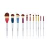 Buy cheap 11Pcs Handcrafted Nano Crystal Fiber Makeup Brush Set from wholesalers