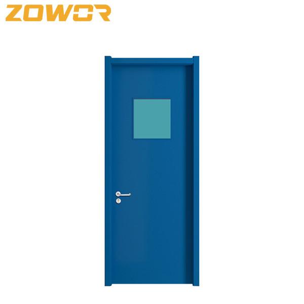 Buy cheap UL Listed Steel Green Antibacterial Hospital Fire Doors from wholesalers