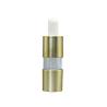 Buy cheap Gold Empty Essential Oil Bottle 20ml 0.25ml Dosage UV Coating Liquid Dropper With Bulb from wholesalers