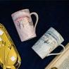 Buy cheap Anniversary Gifts 11oz Couple Ceramic Mug Set 100% Leakproof Lightweight from wholesalers