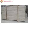 Buy cheap White Wood Vein Marble Slabs And Tiles Not Easy To Stick Dust For Stair Railings from wholesalers