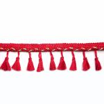 4.5cm 100% Polyester Curtain Tassel Fringe Trim