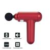 Buy cheap Custom Logo 24W Fascia Massage Gun Electronic Vibration Red from wholesalers