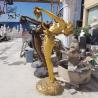 Buy cheap Bronze Statue Greek Grape Goddess Metal Naked Girl Garden Sculpture Life Size Outdoor Decoration from wholesalers