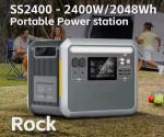 2400W Camping Power Station Lifepo4 Storage Battery Charge Solar Generator 220V