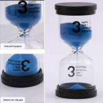 Simple Small Hourglass Sand Clock 1min 2min 3min 5min 10min 15min 30min Cool