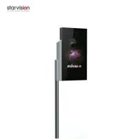 Buy cheap Roadside IP65 6 Sheet P3 Outdoor Led Display Street Led Screen Clock product
