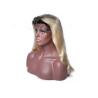Buy cheap 10A Grade Blonde Ombre Lace Front Wig Three Sizes Adjustable Strap And Combs from wholesalers