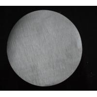 Buy cheap Round Cutting Stainless Steel Wire Cloth Discs , Fine Metal Mesh Filter Against product