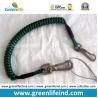 Buy cheap Top Quality Safety Lanyard Holder Black Spiral Coil Leash Rope from wholesalers