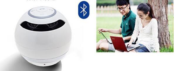 Buy cheap Handsfree phone wireless Bluetooth speaker gifts round bass portable mini stereo from wholesalers