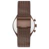 Buy cheap IP Bronze Coating Ladies Stainless Steel Watches , Luxury Women'S Chronograph Watch from wholesalers