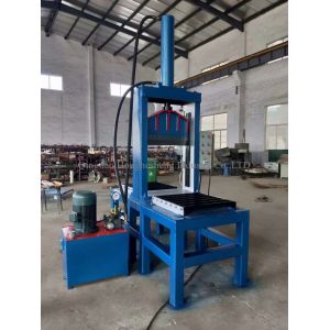 Buy cheap 8T 660mm Knife Vertical Rubber Bale Cutter Plastic Guillotine Cutter from wholesalers