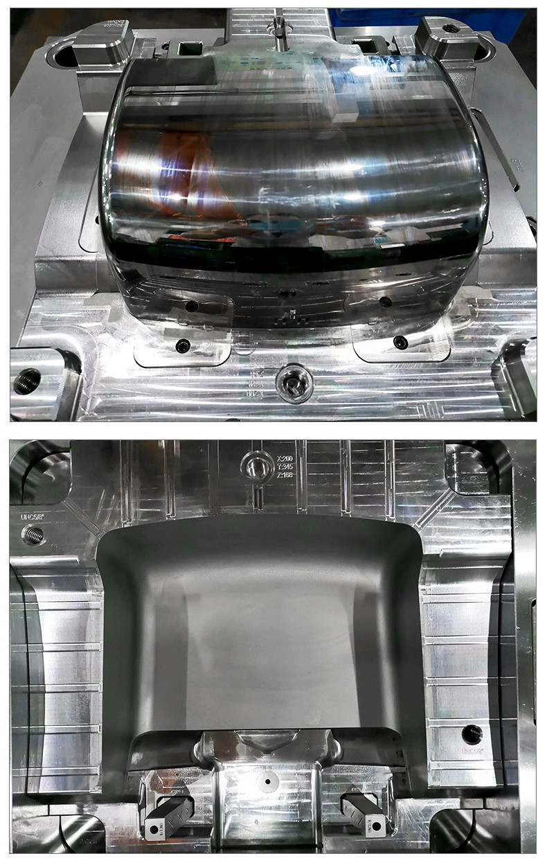 PC Allotype Plastic Parts Connector Injection Molding Large Adhesive Wrapping Mould