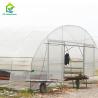 Buy cheap 8m*30m Hydroponic Poly Tunnel Greenhouse Heavy Duty Plastic Sheeting Greenhouse from wholesalers
