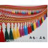Buy cheap Handmade fashionable chain beads lace tassels fringes for curtain/sofa/pillow/stage decoration from wholesalers