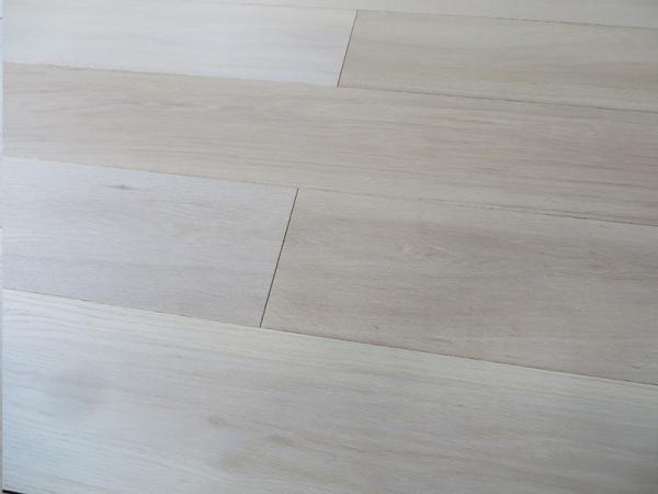 Buy cheap Russian Oak Engineered Wood Flooring, bleach, white uv oil, ABC grade from wholesalers