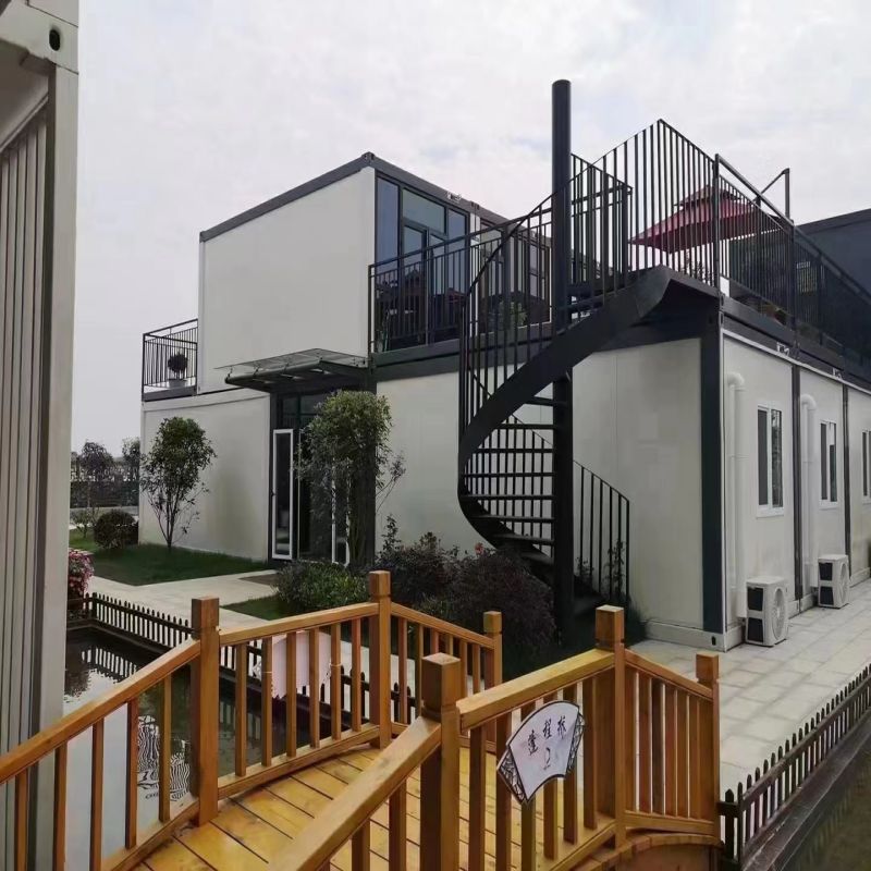 Mobile Living Container House Foldable Expandable Prefab Tiny Easy to Assemble Steel Door