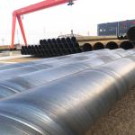 ERW Welded Galvanized Pipe Customized Spiral Welded Carbon Steel Pipe 6m
