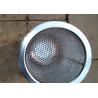 Buy cheap 0.4mm Thickness Perforated Wire Mesh Metal Tube 200mm OD Mill Edge from wholesalers