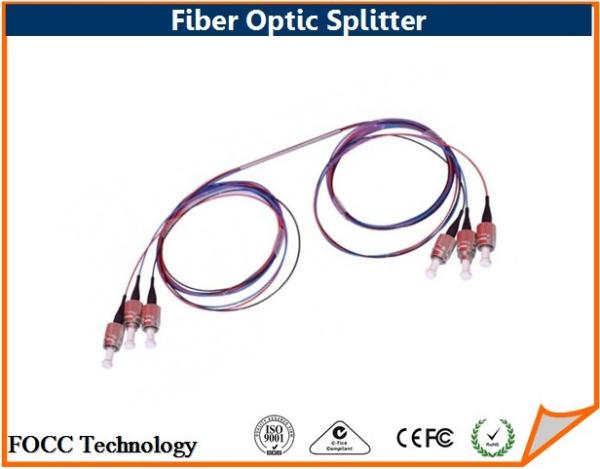 Buy cheap Custom Singlemode Fiber Optic Coupler 1310nm 1550nm , PLC Optical Splitter from wholesalers