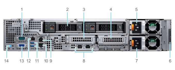 DELL EMC PowerEdge R740xd2 Enterprise 2U Rack Nas Storage Server 1