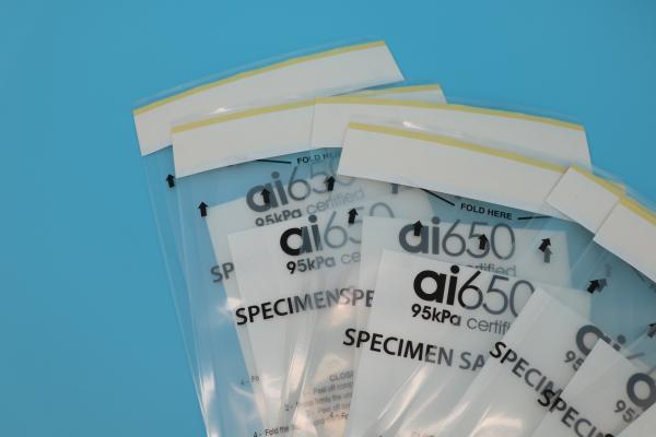 Transportation Of Medical Or Clinical 300mm X 420mm 95 KPa Safety Specimen